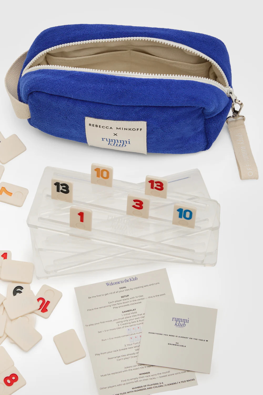Rebecca Minkoff x RummiKlubLA Pool Klub Terry Game Set - Image 5